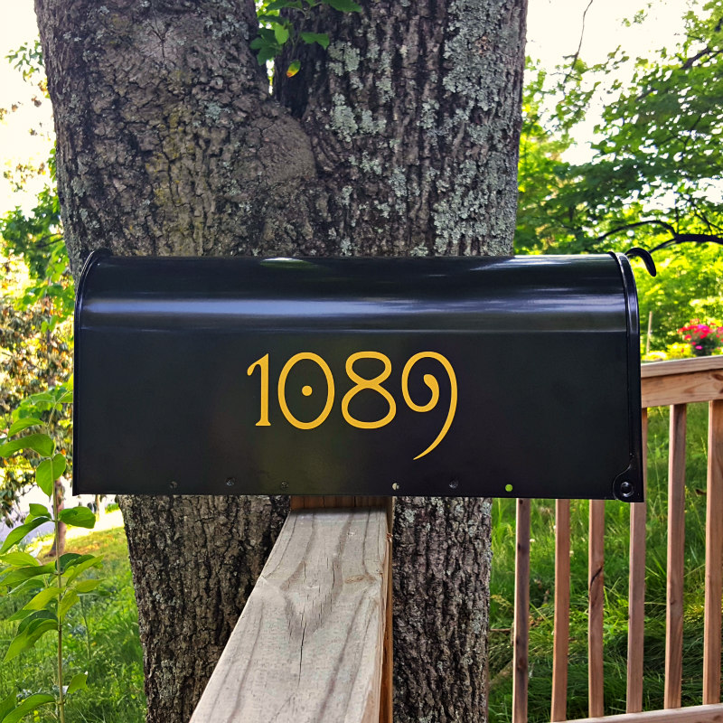 Guttenberg Mailbox Numbers | Newmerals