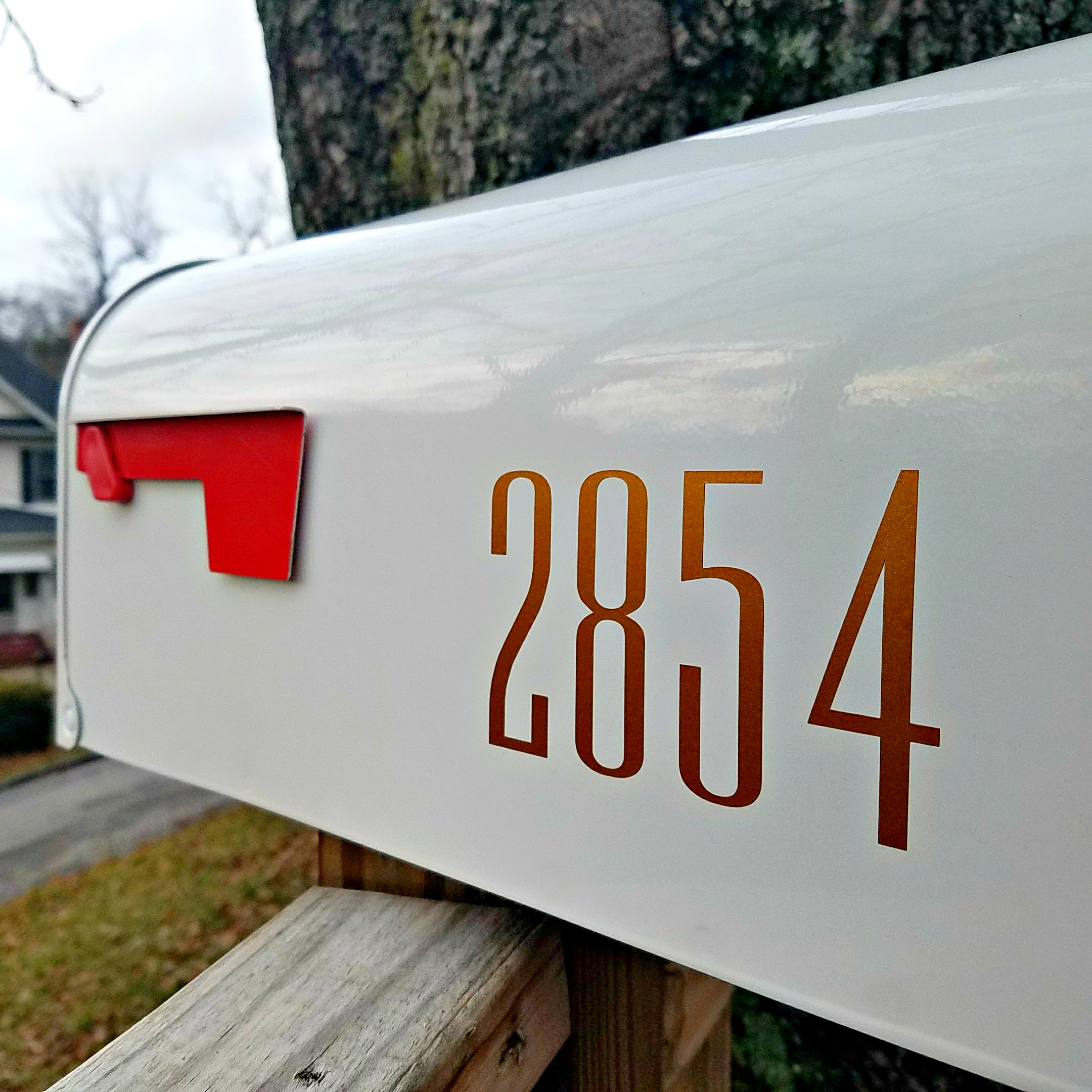 You can also put your mailbox number in any form field asking for the suite or apartment number. Mailbox Number - Ultra Modern Tall Mailbox Numbers | Newmerals